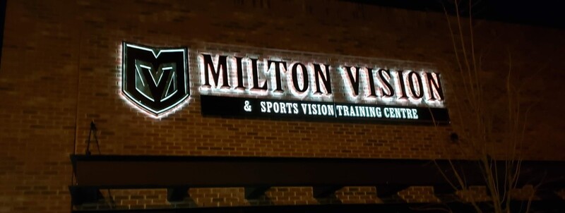 Outdoor LED illuminated commercial sign  -  type fabricated for KW area businesses